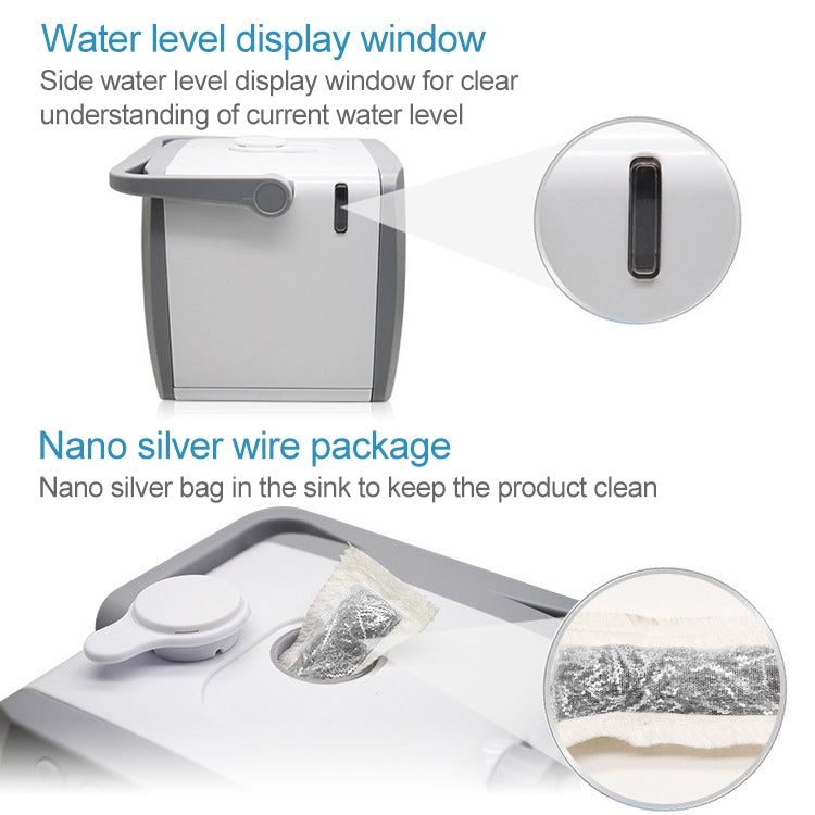 Mini Portable Household USB Refrigeration Air Conditioning Fan Air Cooler, 14.5x13x12.5cm - HoMEdemic™ 