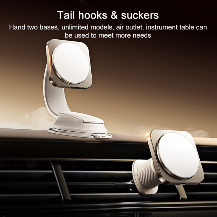 Momax Cm32 Q2 Mag Mount Metal Magnetic Wireless Fast Charging Car Holder - HoMEdemic™ 