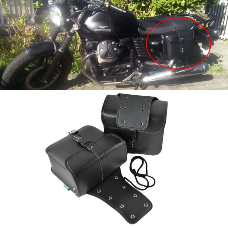 Motorcycle Accessories Modified Side of the Box Leather Bag Knight Bag Kit - HoMEdemic™ 