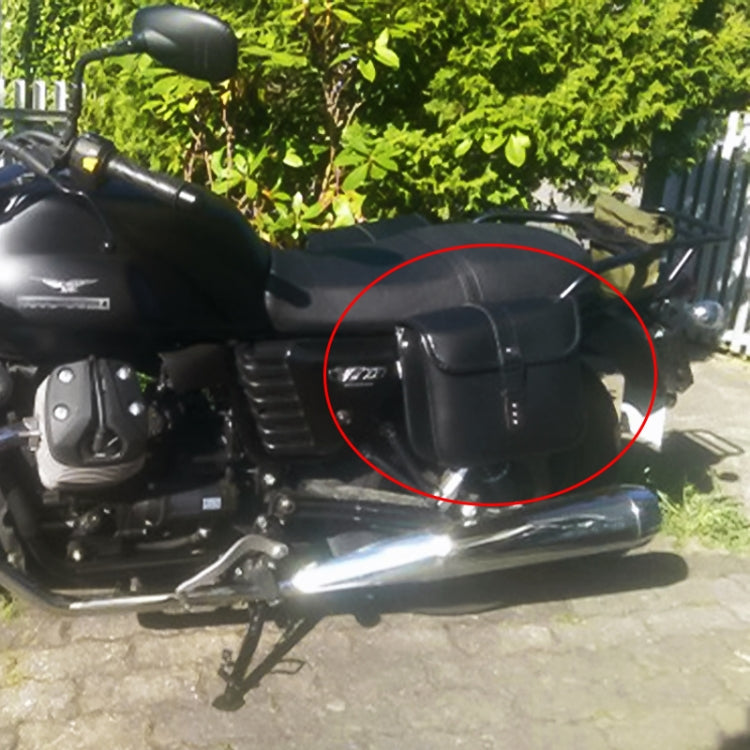 Motorcycle Accessories Modified Side of the Box Leather Bag Knight Bag Kit - HoMEdemic™ 