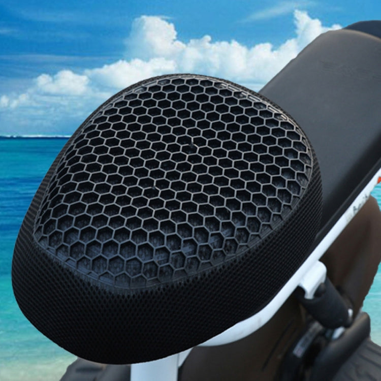 Motorcycle Breathable Massage Waterproof Sun-proof Silicone Seat Cushion(Black) - HoMEdemic™ 