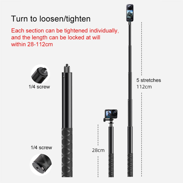 Motorcycle Clamps Handlebar Fixed Mount 3 in 1 U-Type Mount Selfie Stick - HoMEdemic™ 