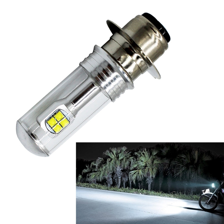Motorcycle Headlights 750LM 6000K White H6M/P15D 40W 8-LED Bulbs, DC 12-24V, H6M/P15D - HoMEdemic™ 