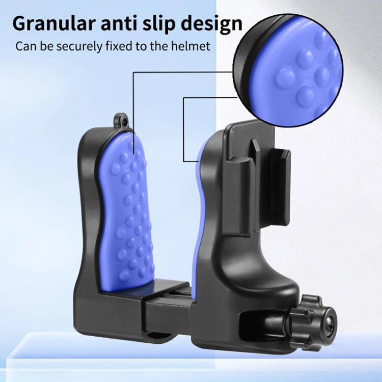 Motorcycle Helmet Chin Clamp Mount for GoPro Hero Series DJI Osmo Action, SJCAM Cameras, Spec: Set 2 - HoMEdemic™ 
