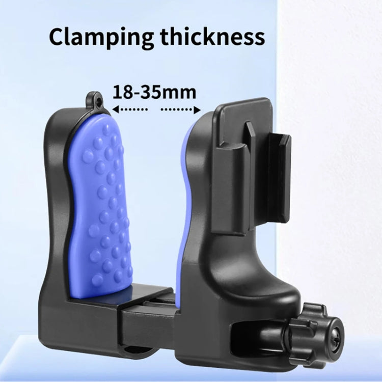 Motorcycle Helmet Chin Clamp Mount for GoPro Hero Series DJI Osmo Action, SJCAM Cameras, Spec: Set 2 - HoMEdemic™ 