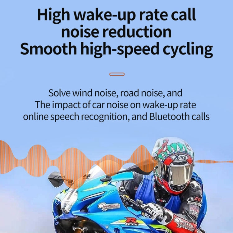 Motorcycle Noise Reduction Waterproof Helmet Cycling Bluetooth Headphones - HoMEdemic™ 