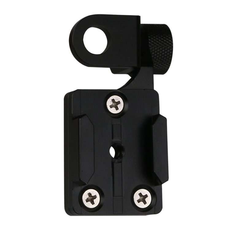 Motorcycle Rearview Mirror CNC Aluminum Alloy Stent Fixed Bracket Holder for GoPro, Insta360, DJI and Other Action Cameras(Black) - HoMEdemic™ 