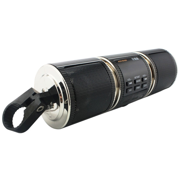 Motorcycle Waterproof Aluminum Shell Bluetooth Handle Stereo Speaker, Support BT/MP3/FM/TF - HoMEdemic™ 