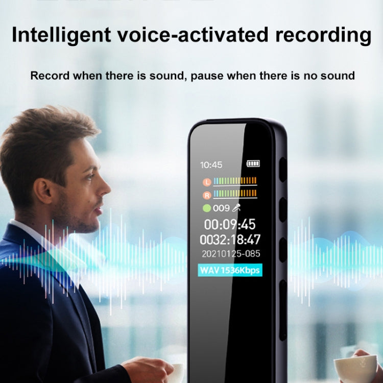 Mrobo RV18 0.96-Inch Color Screen Smart Noise Reduction Recording Pen, Capacity: 8GB(Flagship) - HoMEdemic™ 