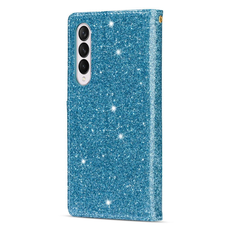 Multi-card Slots Laser Carving Glitter Zipper Leather Case, For Samsung Galaxy Z Fold 4 - HoMEdemic™ 