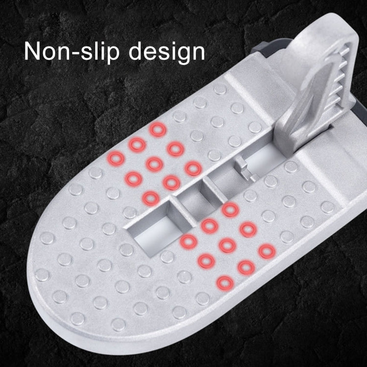 Multi-function Car Door Sill Step Pedals Pads, Pedals Pads (Silver) - HoMEdemic™ 