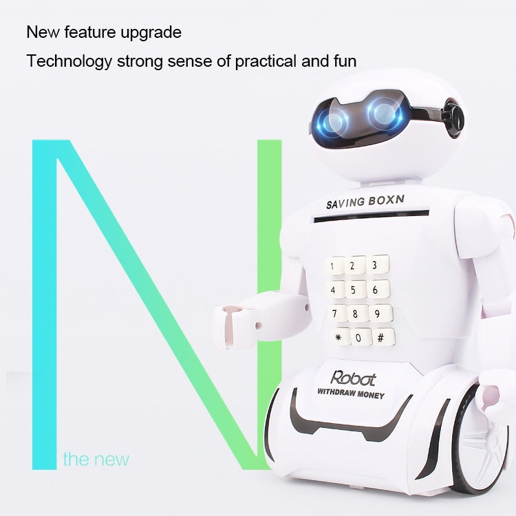 Multi-function Robot Piggy Bank Desk Lamp Code Money Box for Children - HoMEdemic™ 