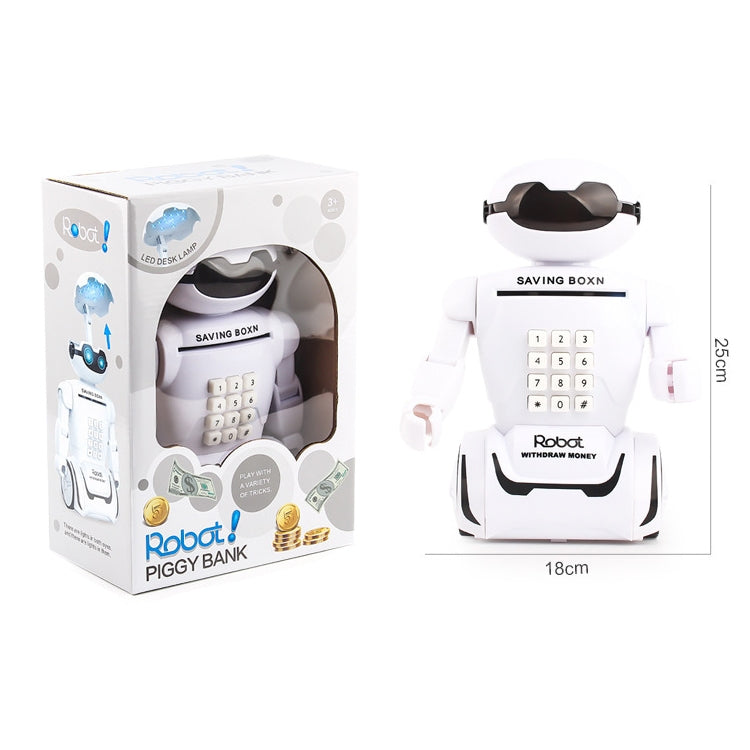 Multi-function Robot Piggy Bank Desk Lamp Code Money Box for Children - HoMEdemic™ 