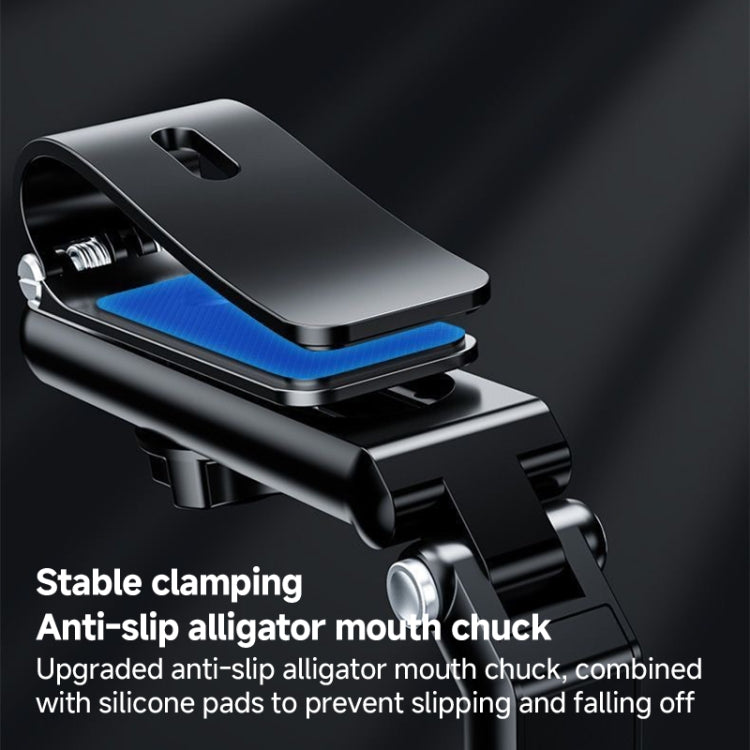 Multi functional Car Sun Visor Using Phone Holder(Black Grey) - HoMEdemic™ 