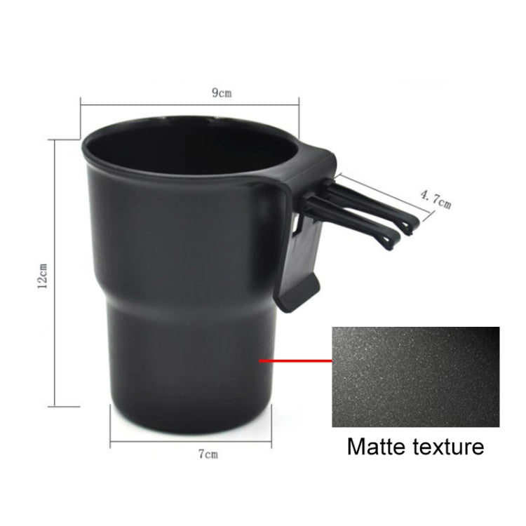 Multifunctional Car Water Cup Holder Hanging Storage Box Mobile Phone Holder Air Outlet Trash Can - HoMEdemic™ 