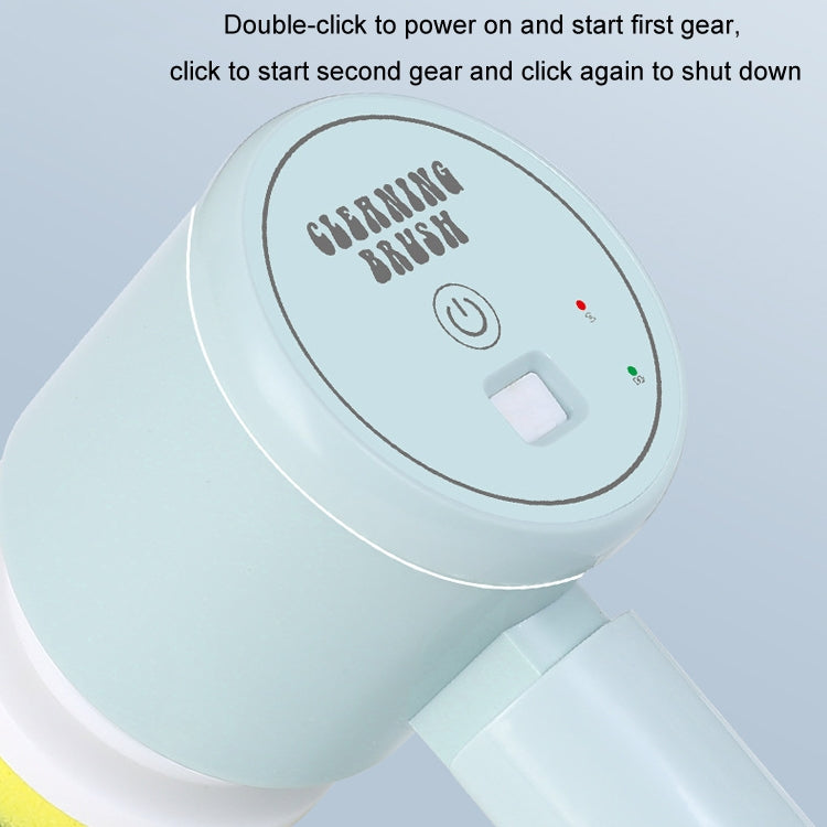 Multifunctional Handheld Wireless Folding Electric Cleaning Brush(Athens White) - HoMEdemic™ 