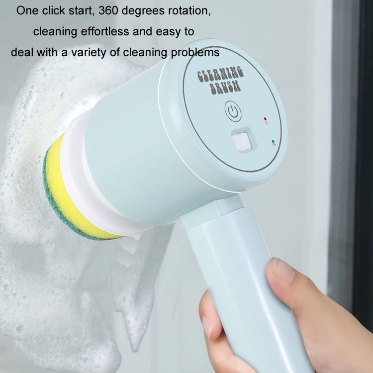 Multifunctional Handheld Wireless Folding Electric Cleaning Brush(Athens White) - HoMEdemic™ 