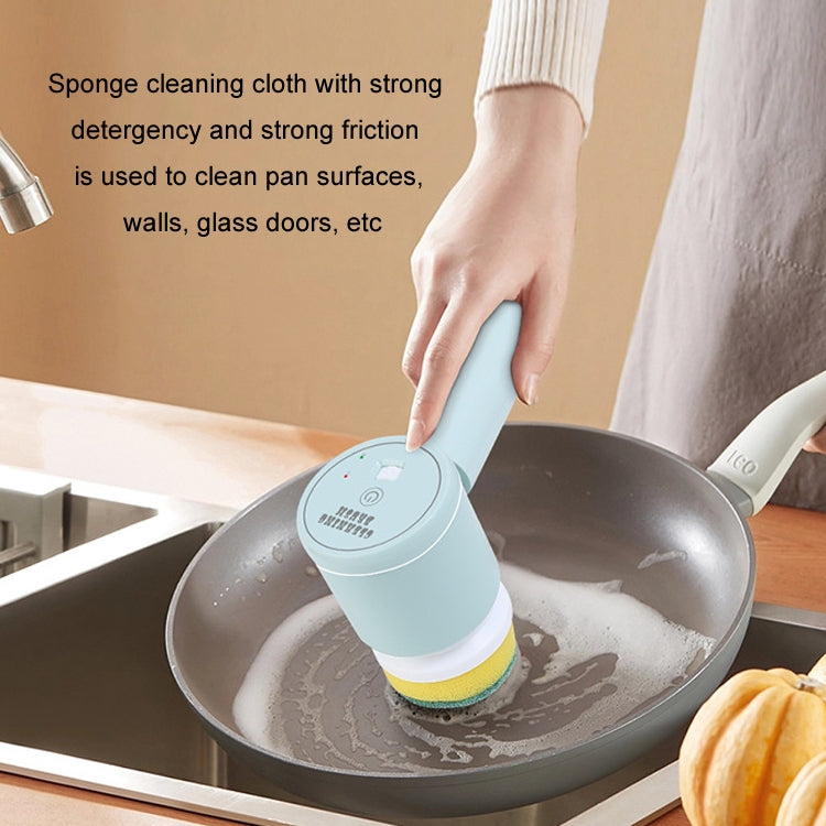 Multifunctional Handheld Wireless Folding Electric Cleaning Brush(Athens White) - HoMEdemic™ 