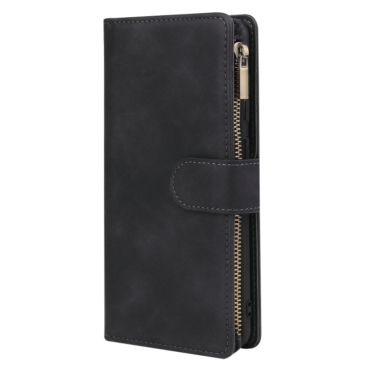 Multifunctional Retro Frosted Horizontal Flip Leather Case with Card Slot & Holder & Zipper Wallet & Photo Frame & Lanyard, For Samsung Galaxy A21s, For Samsung Galaxy Note20 Ultra, For Samsung Galaxy Note20 - HoMEdemic™ 
