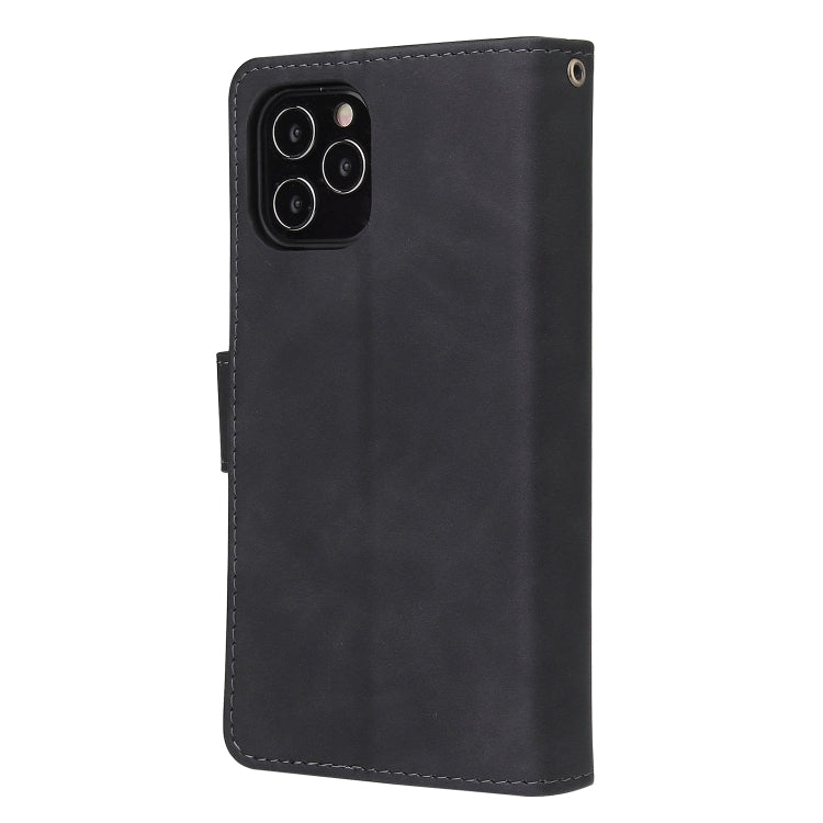Multifunctional Retro Frosted Horizontal Flip Leather Case with Card Slot & Holder & Zipper Wallet & Photo Frame & Lanyard, For iPhone 12 Pro Max, For iPhone 12 / 12 Pro, For iPhone 12 mini, For Samsung Galaxy A11 - HoMEdemic™ 