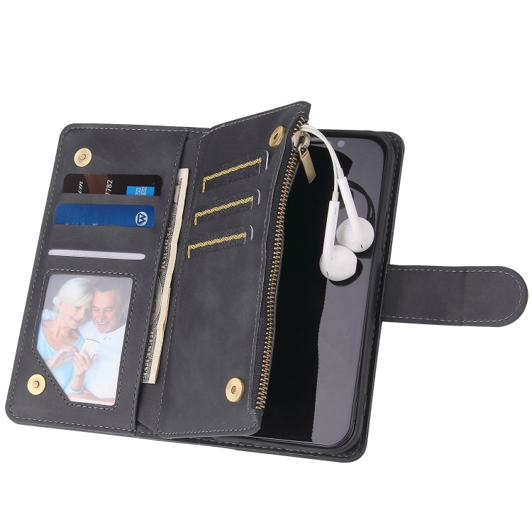 Multifunctional Retro Frosted Horizontal Flip Leather Case with Card Slot & Holder & Zipper Wallet & Photo Frame & Lanyard, For iPhone 12 Pro Max, For iPhone 12 / 12 Pro, For iPhone 12 mini, For Samsung Galaxy A11 - HoMEdemic™ 