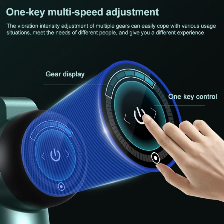 Muscles Relax Massager Fitness Equipment Fascia Gun, Colour: Flagship Upgrade (6 Gears Gray) - HoMEdemic™ 