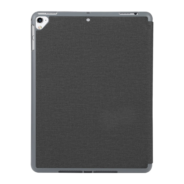 Mutural King Kong Series Deformation Holder Leather Tablet Case For iPad 9.7 2018 / 2017(Black) - HoMEdemic™ 