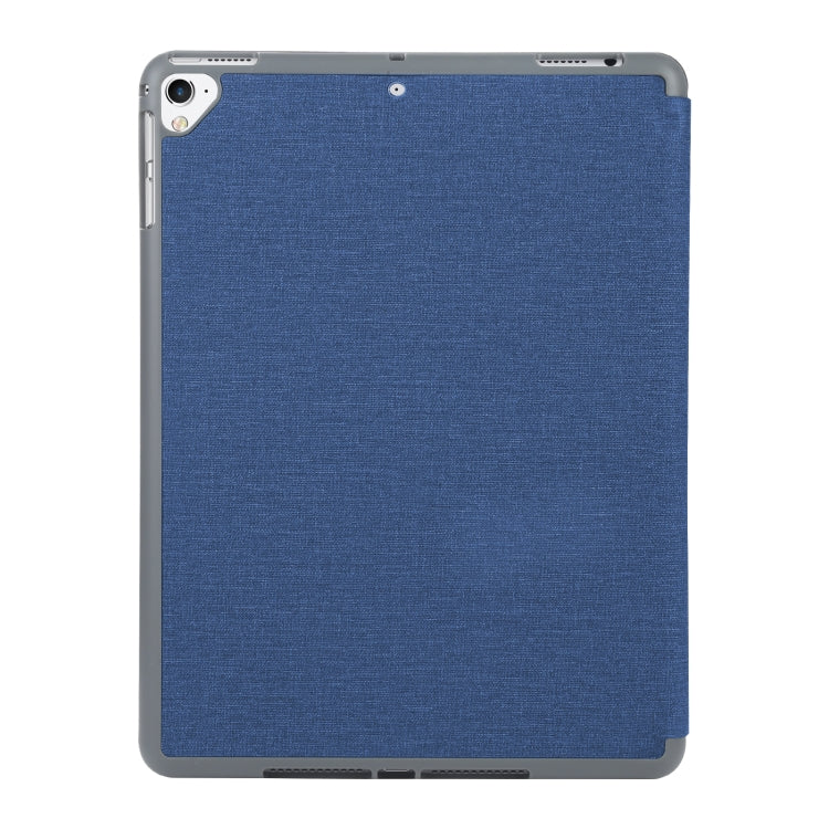 Mutural King Kong Series Deformation Holder Leather Tablet Case For iPad 9.7 2018 / 2017(Blue) - HoMEdemic™ 