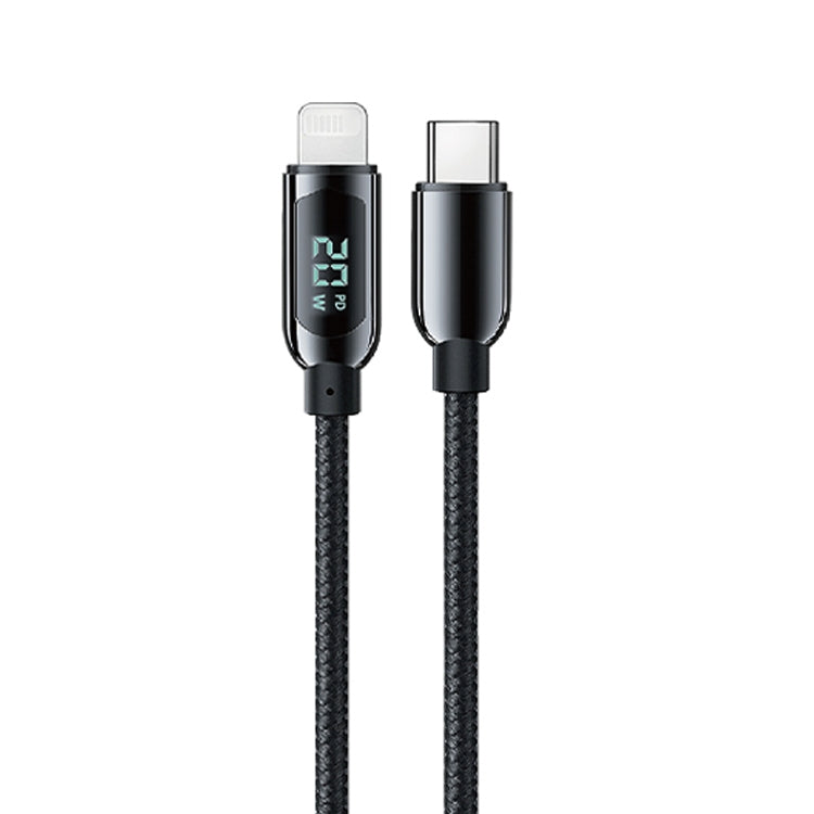 Mutural Li-CC001 1.2m PD20W Digital Display USB-C / Type-C to 8 Pin Charging Data Cable - HoMEdemic™ 