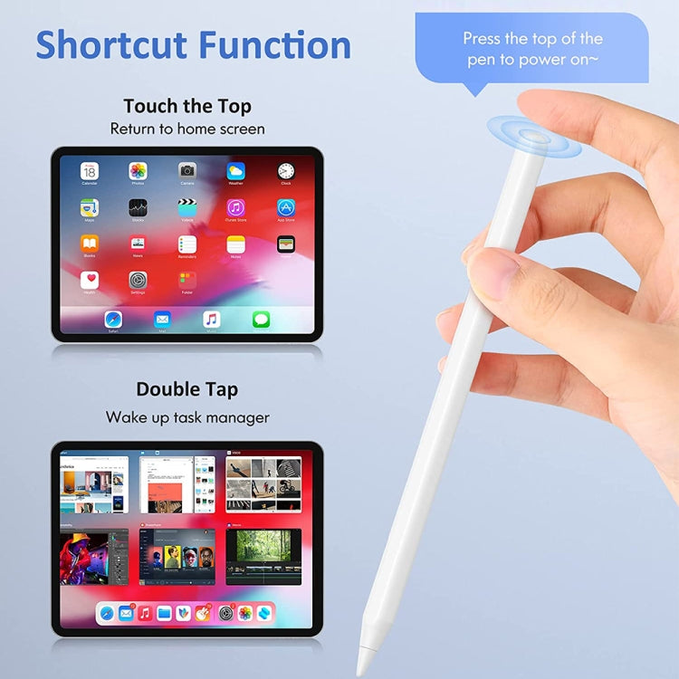 Mutural P-980 Tilt Pressure Sensor Capacitive Stylus Pen with Palm Rejection for iPad after 2018 - HoMEdemic™ 