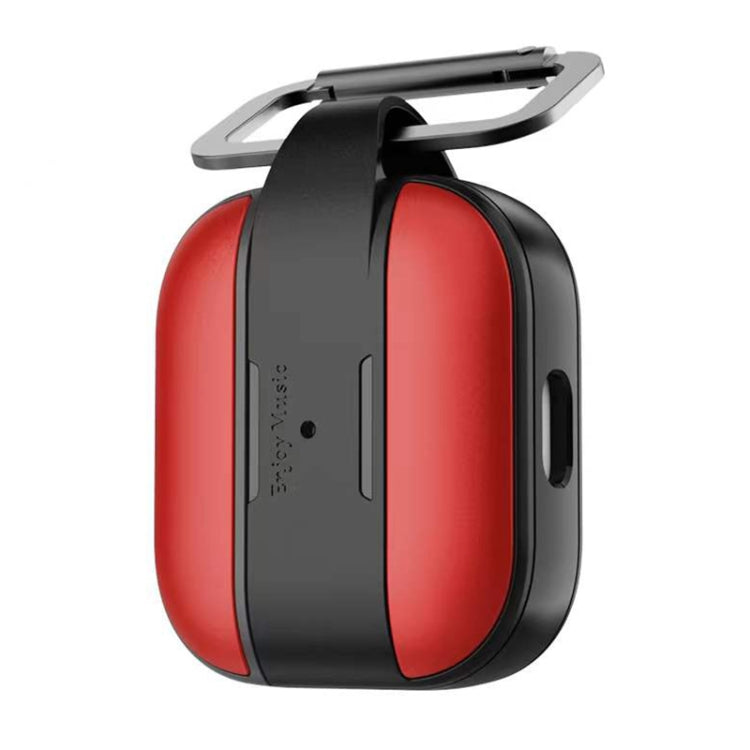 Mutural Rugged Utility Protective Case with Hook For AirPods 3 (Red) - HoMEdemic™ 