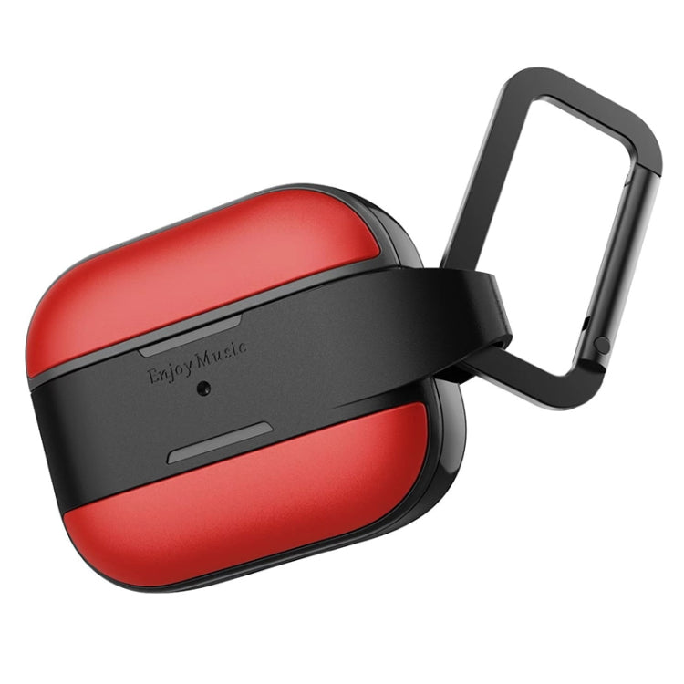 Mutural Rugged Utility Protective Case with Hook For AirPods 3 (Red) - HoMEdemic™ 