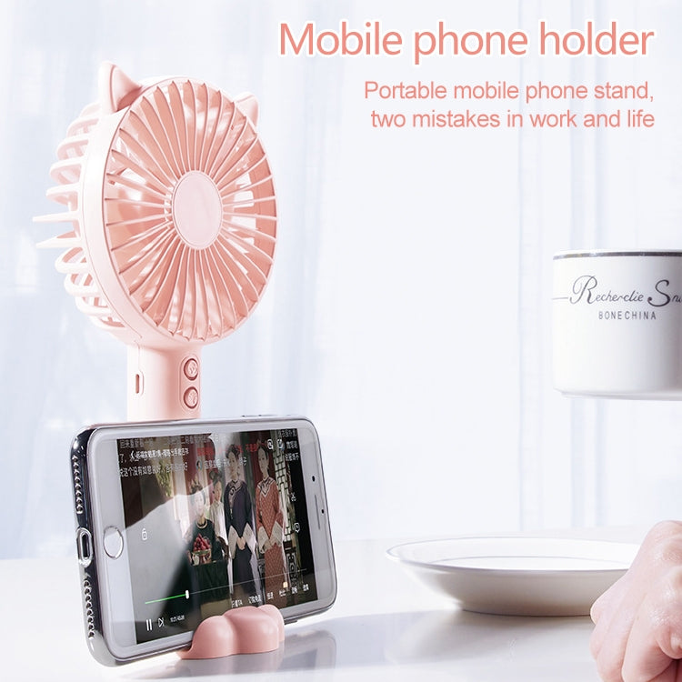 N10 Multi-function Handheld Desktop Holder Electric Fan, with 3 Speed Control - HoMEdemic™ 
