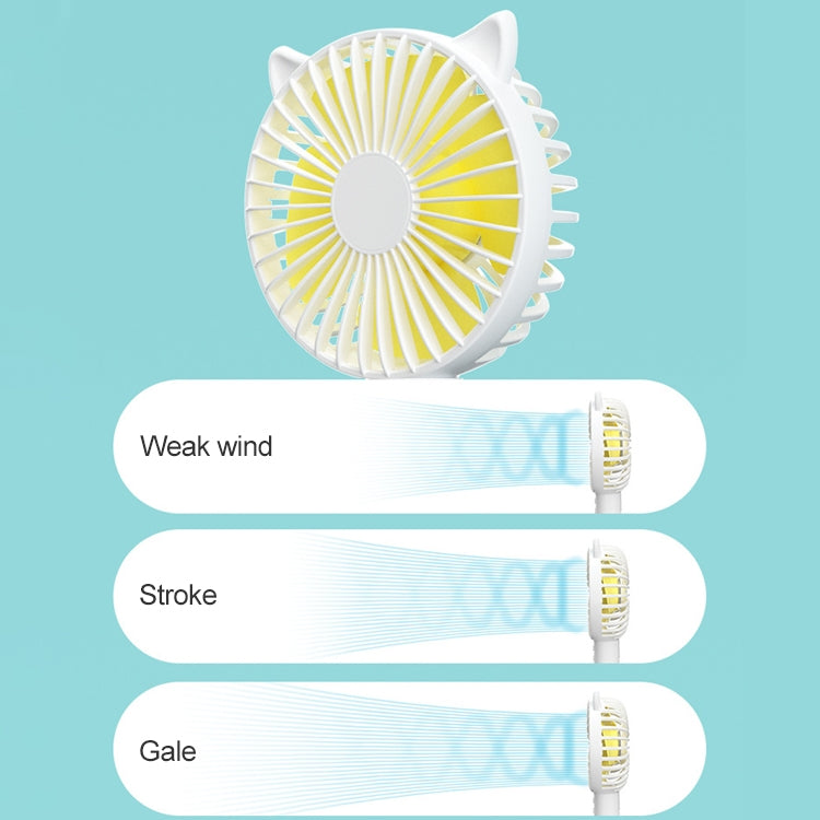 N10 Multi-function Handheld Desktop Holder Electric Fan, with 3 Speed Control - HoMEdemic™ 