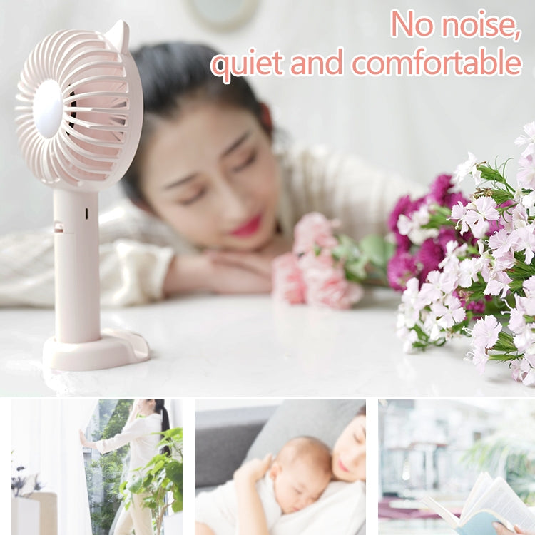 N10 Multi-function Handheld Desktop Holder Electric Fan, with 3 Speed Control - HoMEdemic™ 