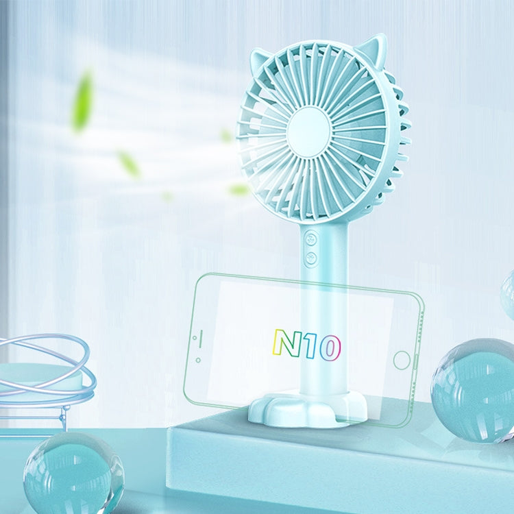 N10 Multi-function Handheld Desktop Holder Electric Fan, with 3 Speed Control - HoMEdemic™ 