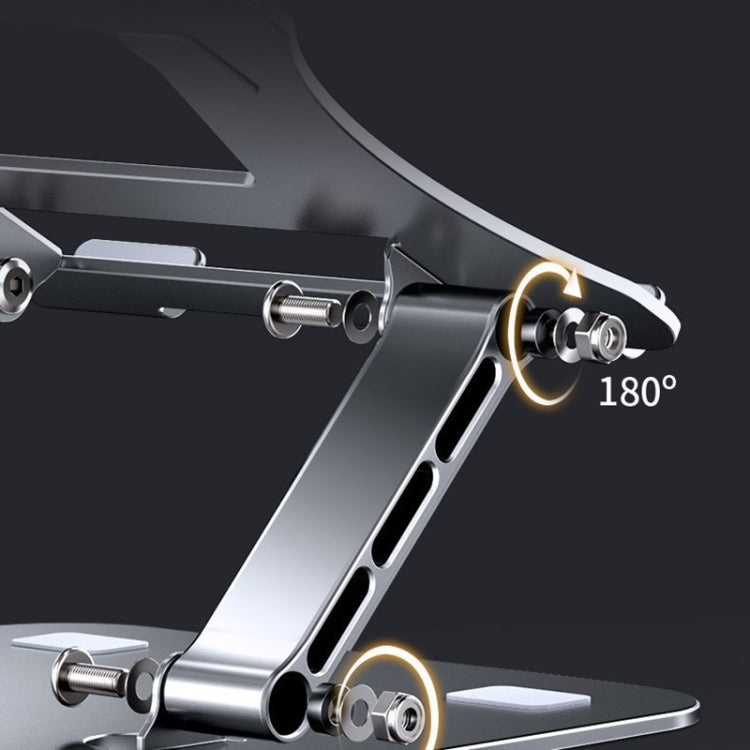 N16 Foldable Adjustable Heigt Aluminum Multifunctional Portable Laptop Holder - HoMEdemic™ 