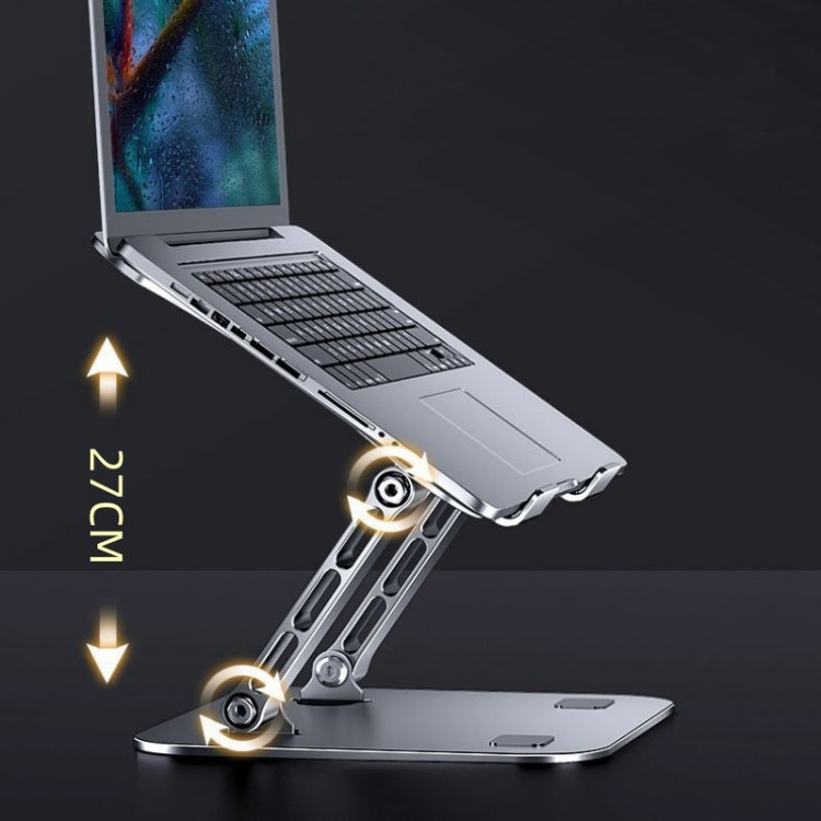 N16 Foldable Adjustable Heigt Aluminum Multifunctional Portable Laptop Holder - HoMEdemic™ 