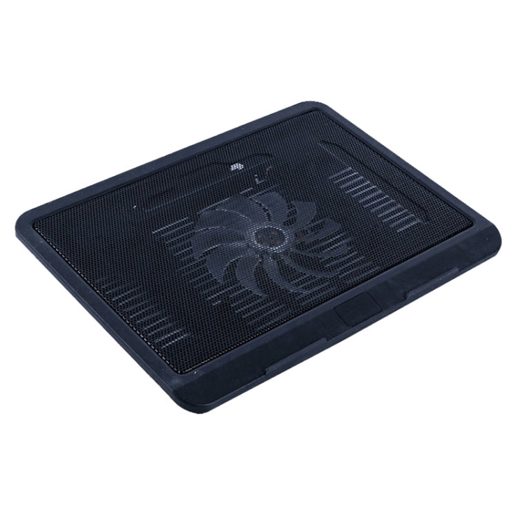 N19 USB Powered Portable Silent Fan Laptop Cooling Pad Stand (Black) - HoMEdemic™ 