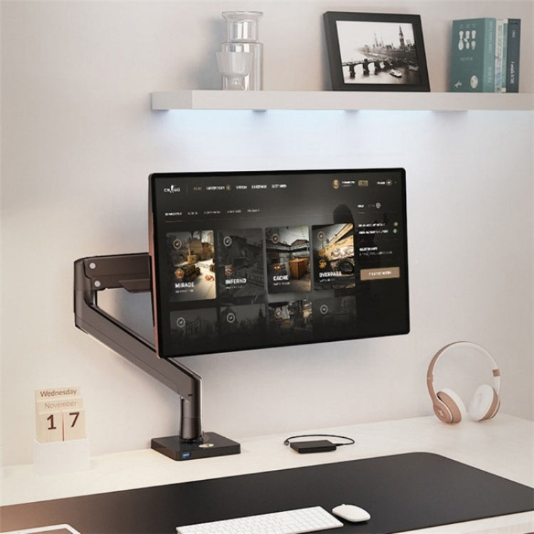 NB G45 22-40 inch Adjustable Aluminum Alloy Bracket Rotatable Computer Monitor Holder - HoMEdemic™ 