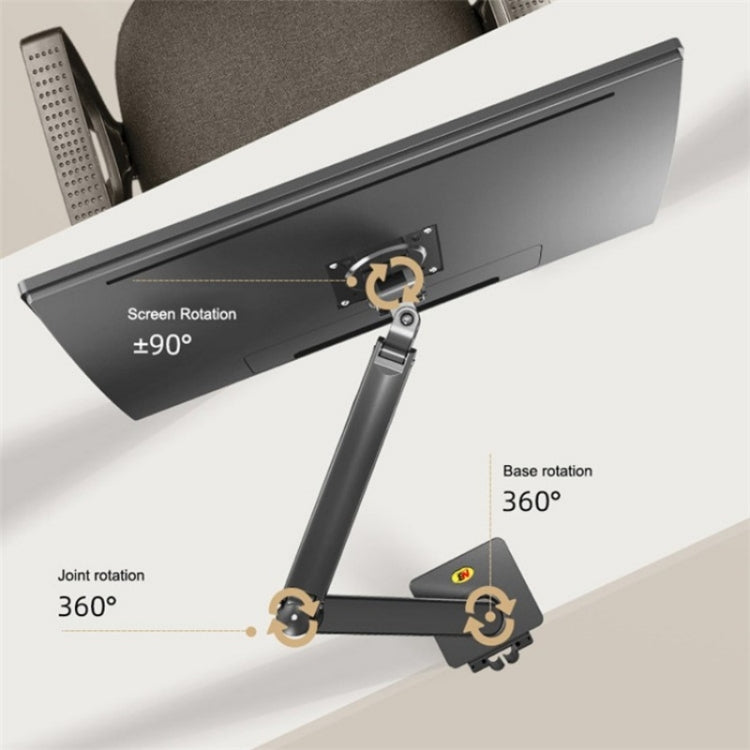 NB G45 22-40 inch Adjustable Aluminum Alloy Bracket Rotatable Computer Monitor Holder - HoMEdemic™ 