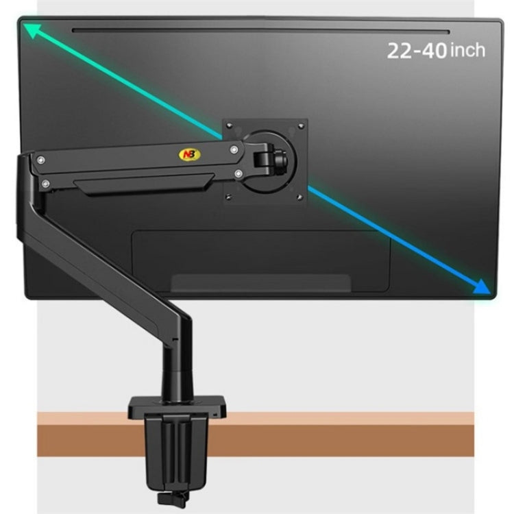 NB G45 22-40 inch Adjustable Aluminum Alloy Bracket Rotatable Computer Monitor Holder - HoMEdemic™ 