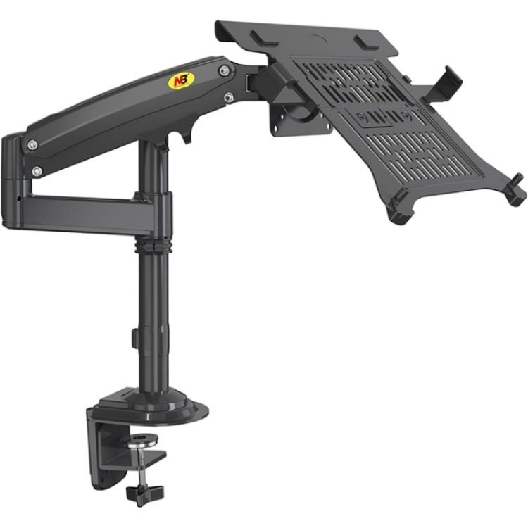NB H100-FP For 10-17 inch Gas Spring Mechanism Full Motion Arm VESA Board Desktop Laptop Bracket - HoMEdemic™ 