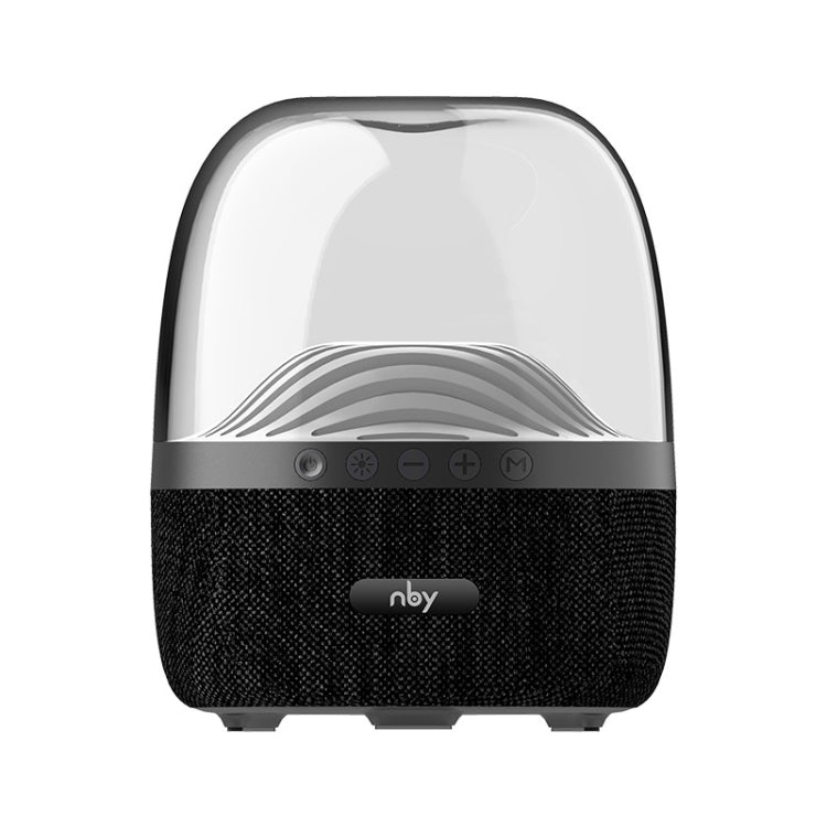 NBY 6680 Colorful Light 6D Stereo Wireless Bluetooth Speaker(Black) - HoMEdemic™ 
