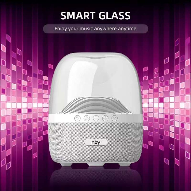 NBY 6680 Colorful Light 6D Stereo Wireless Bluetooth Speaker(Black) - HoMEdemic™ 
