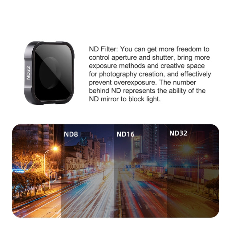 ND32 Filter Action Camera Lens Filter For GoPro Hero11 Black / Hero11 Black mini / HERO10 Black / HERO9 Black - HoMEdemic™ 