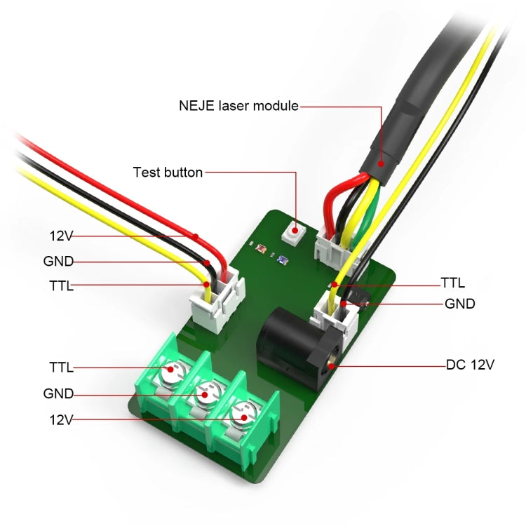 NEJE A40640 40W 450nm Laser Engraver Module Kits, A40640 - HoMEdemic™ 
