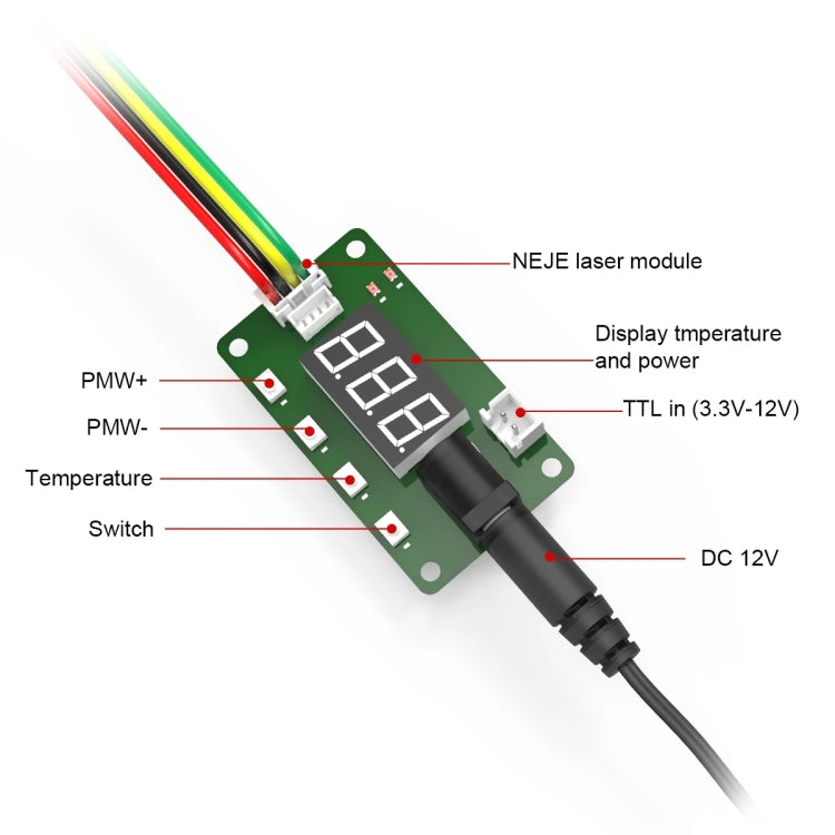NEJE A40640 40W 450nm Laser Engraver Module Kits, A40640 - HoMEdemic™ 