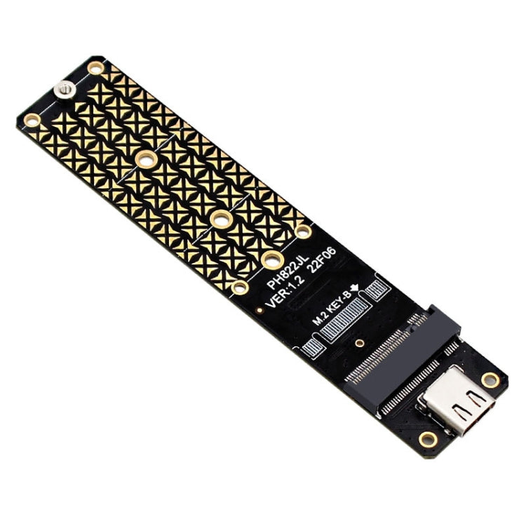 NGFF M.2 Bkey SATA Hard Disk SSD To USB3.1 Type-C / USB-C Expansion Card Conversion Board(Black) - HoMEdemic™ 