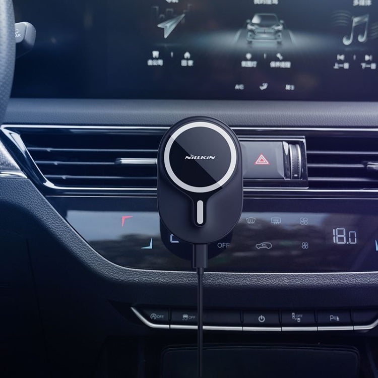 NILLKIN MagRoad Magnetic Car Holder with Wireless Charging - HoMEdemic™ 